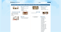 Desktop Screenshot of moderninteriorscanada.com